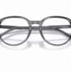 Dolce&Gabbana DG3444 3482 - Blue On Striped Blue eyeglasses angle view