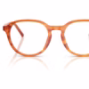 Dolce&Gabbana DG3444 3483 - Camel On Striped Ginger eyeglasses front view