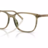 Dolce&Gabbana DG3445 3480 - Green On Striped Green eyeglasses angle view