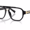 Dolce&Gabbana DG3447 501 - Black eyeglasses angle view