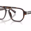 Dolce&Gabbana DG3447 502 - Havana eyeglasses angle view