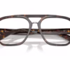 Dolce&Gabbana DG3447 502 - Havana eyeglasses angle view