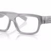 Dolce&Gabbana DG5114 3160 - Transparent Grey eyeglasses angle view