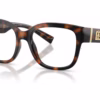 Dolce&Gabbana DG5115 502 - Havana eyeglasses angle view