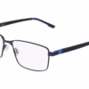Flexon E1177 413 - Matte Navy eyeglasses angle view