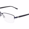 Flexon E1178 413 - Matte Navy eyeglasses angle view