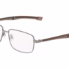 Flexon E1181 073 - Matte Light Gunmetal eyeglasses angle view