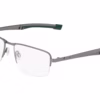 Flexon E1182 071 - Matte Gunmetal eyeglasses angle view