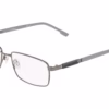 Flexon H6092 070 - Light Gunmetal eyeglasses angle view