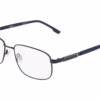 Flexon H6093 413 - Navy eyeglasses angle view