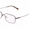 Flexon H6096 201 - Coffee eyeglasses angle view