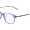 Flexon J4028 512 - Milky Purple eyeglasses angle view
