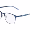 Flexon J4029 418 - Matte Navy eyeglasses angle view