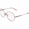 Lacoste L2327 770 - Rose Gold eyeglasses angle view