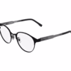 Lacoste L3115 002 - Matte Black eyeglasses angle view
