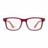 Lacoste L3663 615 - Transparent Red Lumi eyeglasses front view