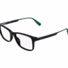 Lacoste L3665 001 - Black eyeglasses angle view