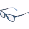 Lacoste L3665 400 - Transparent Blue Lumi eyeglasses angle view