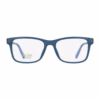 Lacoste L3665 400 - Transparent Blue Lumi eyeglasses front view