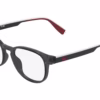 Lacoste L3666 035 - Transparent Grey eyeglasses angle view