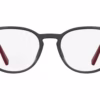 Lacoste L3666 035 - Transparent Grey eyeglasses front view