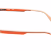 Lacoste L3666 615 - Transparent Orange Lumi eyeglasses side view