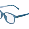 Lacoste L3667 400 - Transparent Blue Lumi eyeglasses angle view