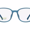 Lacoste L3667 400 - Transparent Blue Lumi eyeglasses front view