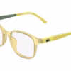Lacoste L3667 747 - Transparent Lemon Lumi eyeglasses angle view