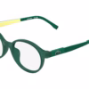Lacoste L3668 315 - Transparent Green Lumi eyeglasses angle view