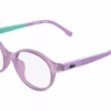 Lacoste L3668 528 - Transparent Violet Lumi eyeglasses angle view