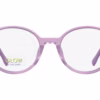 Lacoste L3668 528 - Transparent Violet Lumi eyeglasses front view