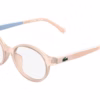 Lacoste L3668 750 - Transparent Peach Lumi eyeglasses angle view