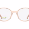 Lacoste L3668 750 - Transparent Peach Lumi eyeglasses front view