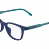 Lacoste L3669 410 - Transparent Blue Lumi eyeglasses angle view