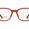 Lacoste L3669 615 - Transparent Orange Lumi eyeglasses front view