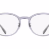 Lacoste L4018LB 035 - Transparent Grey eyeglasses front view