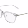 Lacoste L4020LB 035 - Transparent Grey eyeglasses angle view
