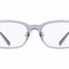 Lacoste L4021LB 035 - Transparent Grey eyeglasses front view