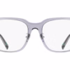 Lacoste L4022LB 035 - Transparent Grey eyeglasses front view