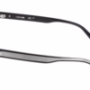 Lacoste L4022LB 035 - Transparent Grey eyeglasses side view