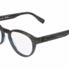 Lacoste L4023 023 - Striped Gradient Grey/Blue eyeglasses angle view