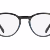 Lacoste L4023 023 - Striped Gradient Grey/Blue eyeglasses front view