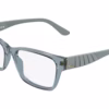 Lacoste L4024 414 - Transparent Light Grey Avio eyeglasses angle view