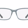Lacoste L4024 414 - Transparent Light Grey Avio eyeglasses front view