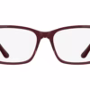 Lacoste L4024 601 - Transparent Burgundy eyeglasses front view