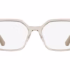 Lacoste L4025 264 - Transparent Light Beige eyeglasses front view