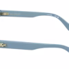 Lacoste L4025 400 - Transparent Azure eyeglasses side view