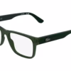 Lacoste L4026 301 - Transparent Green eyeglasses angle view