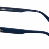 Lacoste L4026 410 - Tranparent Blue eyeglasses side view